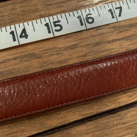 Vintage Brown Leather Brighton Belt - Picture 9 of 9